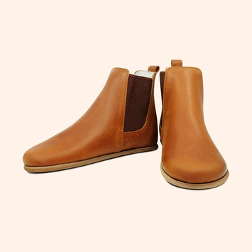 Grounding & Earthing Barefoot Chelsea Boots for Women